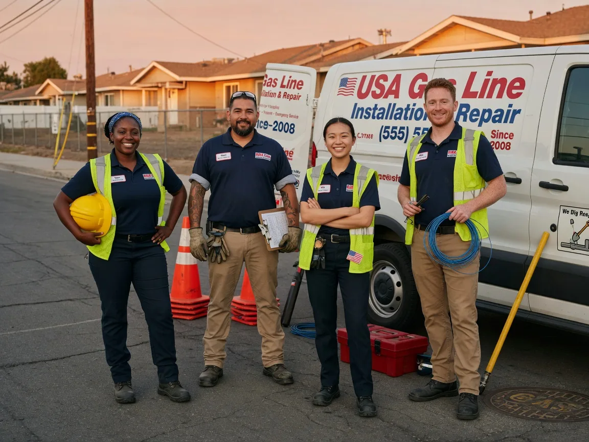 Gas Line Installation company in Omaha, TX